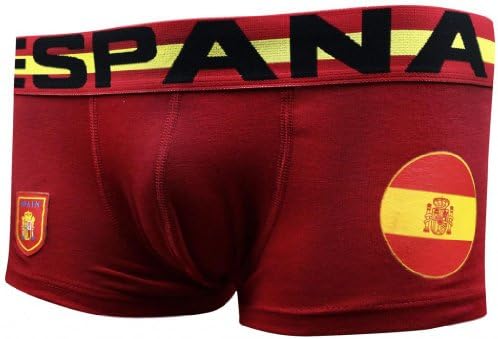 Chaperone Boys Espana Spain Cotton Nice Underwear Boxers - Multi XL