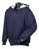 Champion 9.7 oz., 90/10 Cotton Max Quarter-Zip Hood - S185