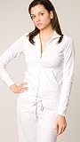 Juicy Couture - Juicy Couture White Terry Track Jacket