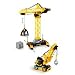 Smoby 500156 - Smoby Role Play - No Limit Konstruktionsset 2 in 1 Action-Baukran-Set