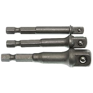SE 3 Pc. Power Extension Socket Bits for Drills