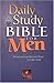 Book Daily Study Bible for Men, burgundy bonded (Daily Study Bible for Men)