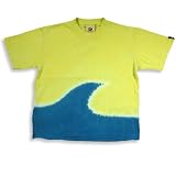Dogwood - Boys Tie Dye Short Sleeve T-Shirt, Yellow, Ocean Blue