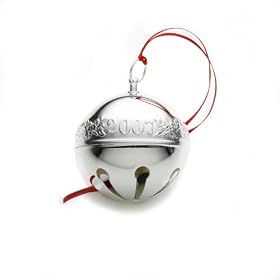 2007 Wallace Sterling Sleigh Bell Ornament