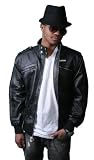 Live Mechanics Ralley Black Leather Jacket