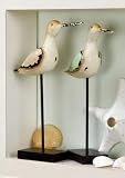 Set of 2 Wood Sand Piper Birds