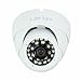 LOFTEK Conch-shaped dome 24 Infrared LEDs Day/Night Vision Security CCTV Camera Color CCD Video camera Sony Chip 420TVL(High Quality Chip, is equal to 800TVL), 3.6mm Wide View Angle Lens. built with high-quality metal housing . White.