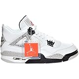 Air Jordan 4 Retro OG "CEMENT" Men's Shoes White/Fire Red/Black/Tech Grey 840606-192