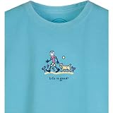 Life Is Good Inc. Women's Crusher Time Out Jake and Rocket Tee