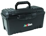 ArtBin 17-Inch Twin Top Tool Box, Black