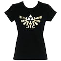 Nintendo Legend of Zelda Twilight Princess Gold Foil Triforce Juniors T-Shirt