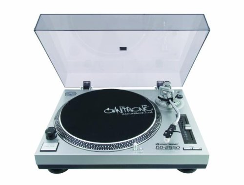OMNITRONIC DD-2550 USB-Plattenspieler sil