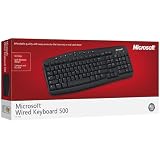 MICROSOFT WIRED PS/2 KEYBOARD (BLACK)