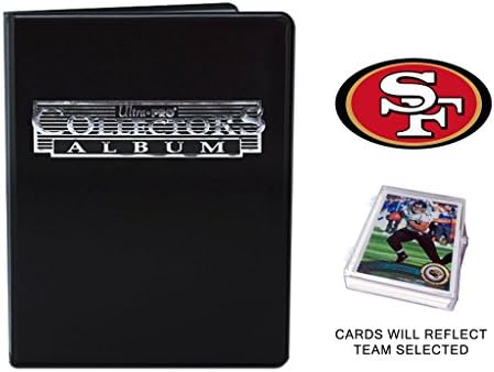San Francisco 49ers Football Cards w/ Collector's Mini Binder Album