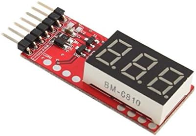Rc Voltage Lipo Battery Meter Tester Indicator 2-6 Cells LED Panel Voltmeter