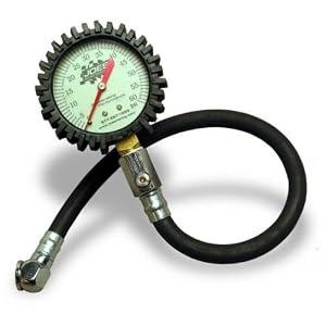 JOE'S TIRE PRESSURE GAUGE, 0 - 60 PSI