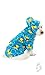 Pet Pjs - Splish Splash Blue Pet Pajamas Fleece