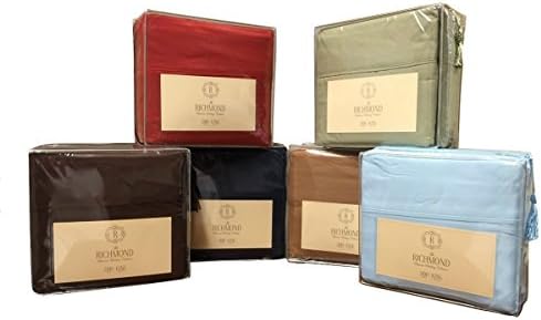 Platinum 2100 Thread Count Series, Luxurious Microfiber, Deep Pocket, 4 PC Collection Sheet Set, King - Light Blue by Simply Sheets