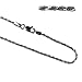 Men's Italian Diamond Cut Platinum Overlay CAREFREE Sterling Silver Rope Chain (Length: 20", 22", 24")