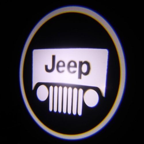 Ghost Shadow Laser Projector Logo Cree LED Step Door Courtesy Light Bulbs - Jeep Model: Car/Vehicle Accessories/Parts