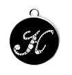 Fleur De Lis Monogram Necklace - K Fleur De Lis Monogram Necklace - K