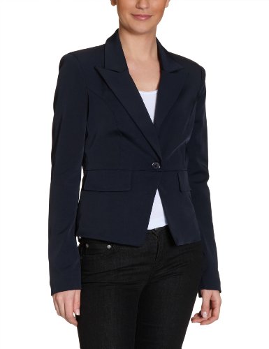 VERO MODA Damen Blazer 10073104, Gr. 38, Blau (DARK NAVY) Preisvergleich