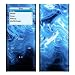 Blue Quantum Waves Design Decal Skin Sticker for Apple iPod nano 2G (2nd Generation) 2GB/ 4GB/ 8GB Player