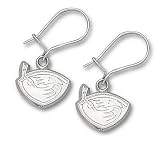 Atlanta Thrashers sterling silver dangle earrings