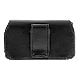 41oXm AsLAL. SL160  SMOOTH Black Leather WITH WINDOW Horizontal Cover Pouch Belt Clip for Motorola RAZR V3a, V3xx, V3m, V3i V3t V3e V3r, V3c, V3