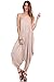 Solid Color Ladies Spaghetti Strap Loose Fit Harem Jumper Multi Color Available
