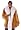 Red Fox Fur Jacket - Full White Fox Trim