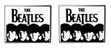 The Beatles CUE7050 - Gemelos de hombre de oro y rodio