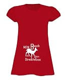 Trend Mama Umstandsmode Lang T Shirt " Mein Bauch ist kein Streichelzoo"