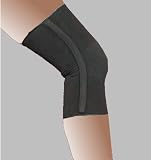 Spiral Stay Compression Support Knee Brace With 4-Way Stretch Black