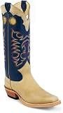 Men's Justin BENT RAIL 15" Two Tone Western Cowboy Boots