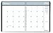 House of Doolittle Calendar Planner, Monthly, Black Cover, 8.5 x 11 Inches (HOD262002-16)