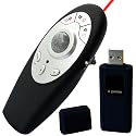 August LP108M Multifunction RF Remote Mouse and Laser Pointer Presenter