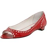 Anne Klein New York Women's Amethyst Peep Toe Flat at Anne Klein New York