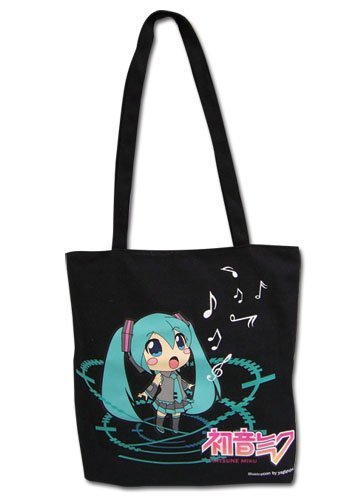 初音ミク トートバッグ エコ VOCALOID ボーカロイド 布製 北米品