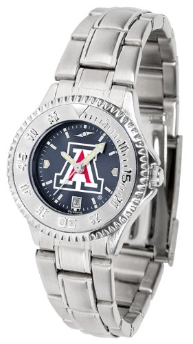 Arizona Wildcats UA NCAA Womens Steel Anochrome Watch