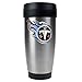 Tennessee Titans 16 oz Stainless Steel Travel Tumbler Beverage Holder - NFL Football