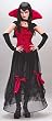 Gothic Dark Bloodstone Sexy Classic Vampire Womens Costume Halloween