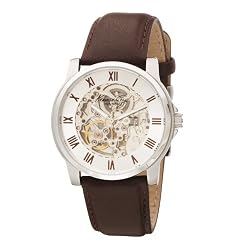 Kenneth Cole New York Men's KC1515 Automatic Brown Leather Strap Watch