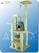 A6501 Beige/Gray Pet Furniture Tower Cat 8-level condo tree w/ Hammock