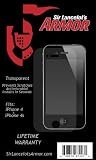 iPhone 4/4s Transparent Screen Protector - 100% Recycled Materials - Go Green - Lifetime Warranty - At&t Sprint Verizon -Clear Transparent- Fingerprint Resistant - No Residue Adhesive