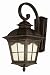 Trans Global Lighting PL-5420 AR Energy Efficient 1 Light Medium Outdoor Down Wall Lantern - Antique Rust