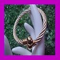 MAGNETIC THERAPY Gold Rope Bracelet for HAND PAIN RELIEF