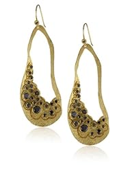 MELINDA MARIA "Amy Magic Collection" Black Onyx Earrings