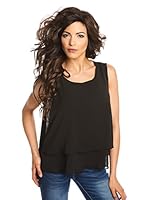 Star made with Swarovski Elements Blusa (Negro)