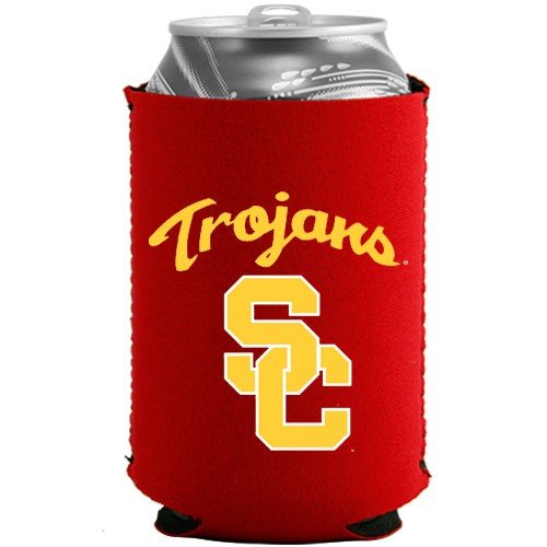 USC Trojans Cardinal Collapsible Can Coolie by Football Fanatics